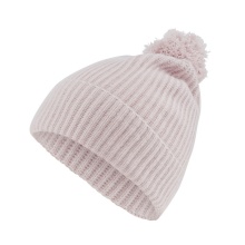 Falke Knitted Hat (Pom Pom) Unisex - Cashmere, Pom Pom - light pink - 1 piece